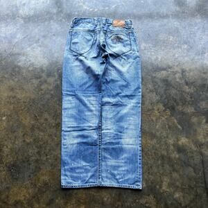 Crazy Vintage‎ Baggy Y2K Artful Dodger Blue Jeans